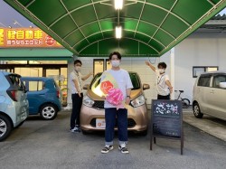 2022年7月22日のエコット軽自動車専門店のお客様