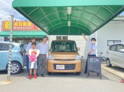 2022年7月27日のエコット軽自動車専門店のお客様