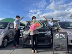 2022年8月31日のエコット軽自動車専門店のお客様