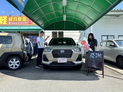 2024年8月11日のエコット軽自動車専門店のお客様